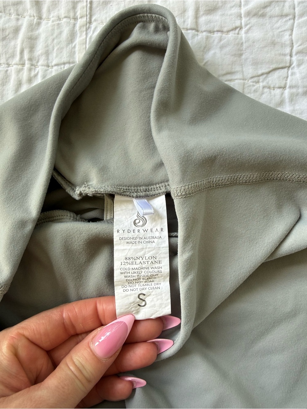 Ryderwear Gray Scrunch Booty Active Shorts - Picture 4 of 5